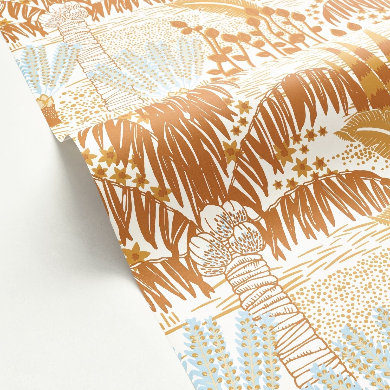 Palmeraie Wallpaper - Safran - Caselio - 103692060