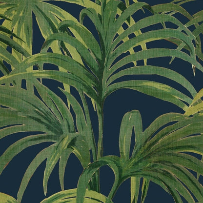 Palmeral Magna Wallpaper - Midnight / Green - House of Hackney - 1 - WA - PAL - DI - M&G - 100 - Premier Wallcovering