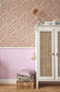 Pansy Flower Market Wallpaper - Lilas / Beige Rose - Casadeco - 89215404 - Premier Wallcovering