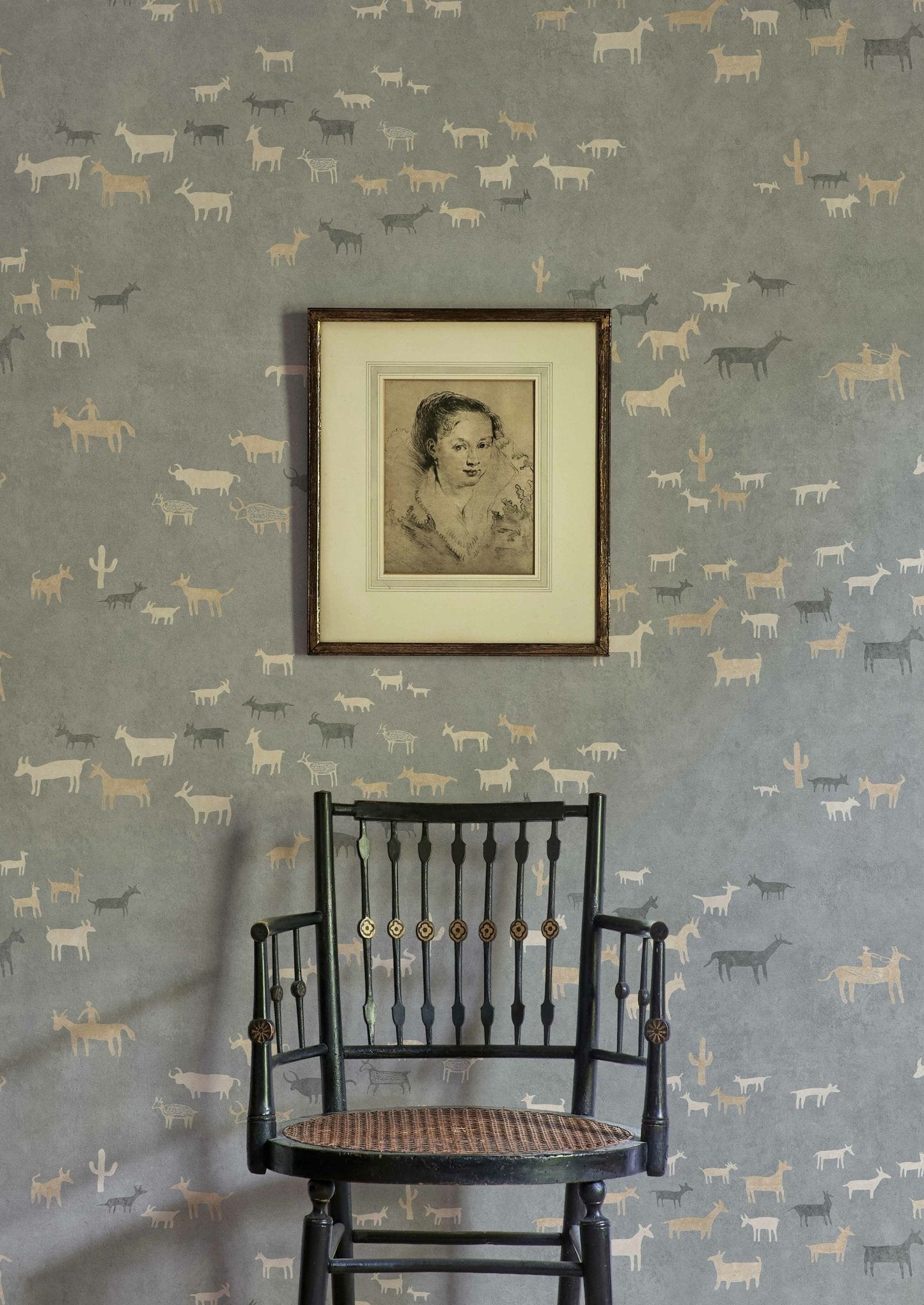 Lewis & Wood - Paper Trail - Flintstone - Premier Wallcovering