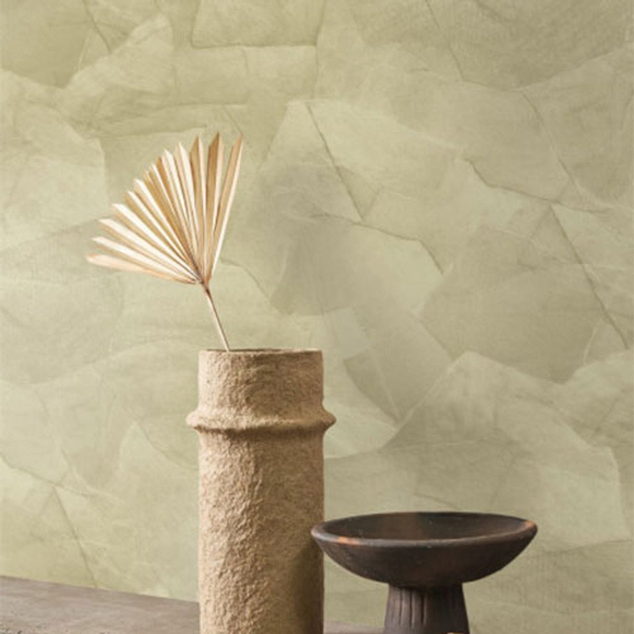Papier Colle Papercraft Wallpaper - Amande - Casadeco - 89637272 - Premier Wallcovering