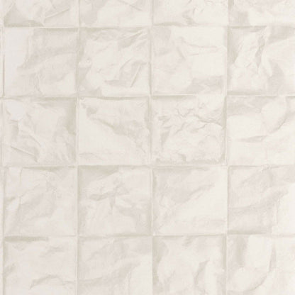 Papier Froisse Papercraft Wallpaper - Craie - Casadeco - 89640330 - Premier Wallcovering