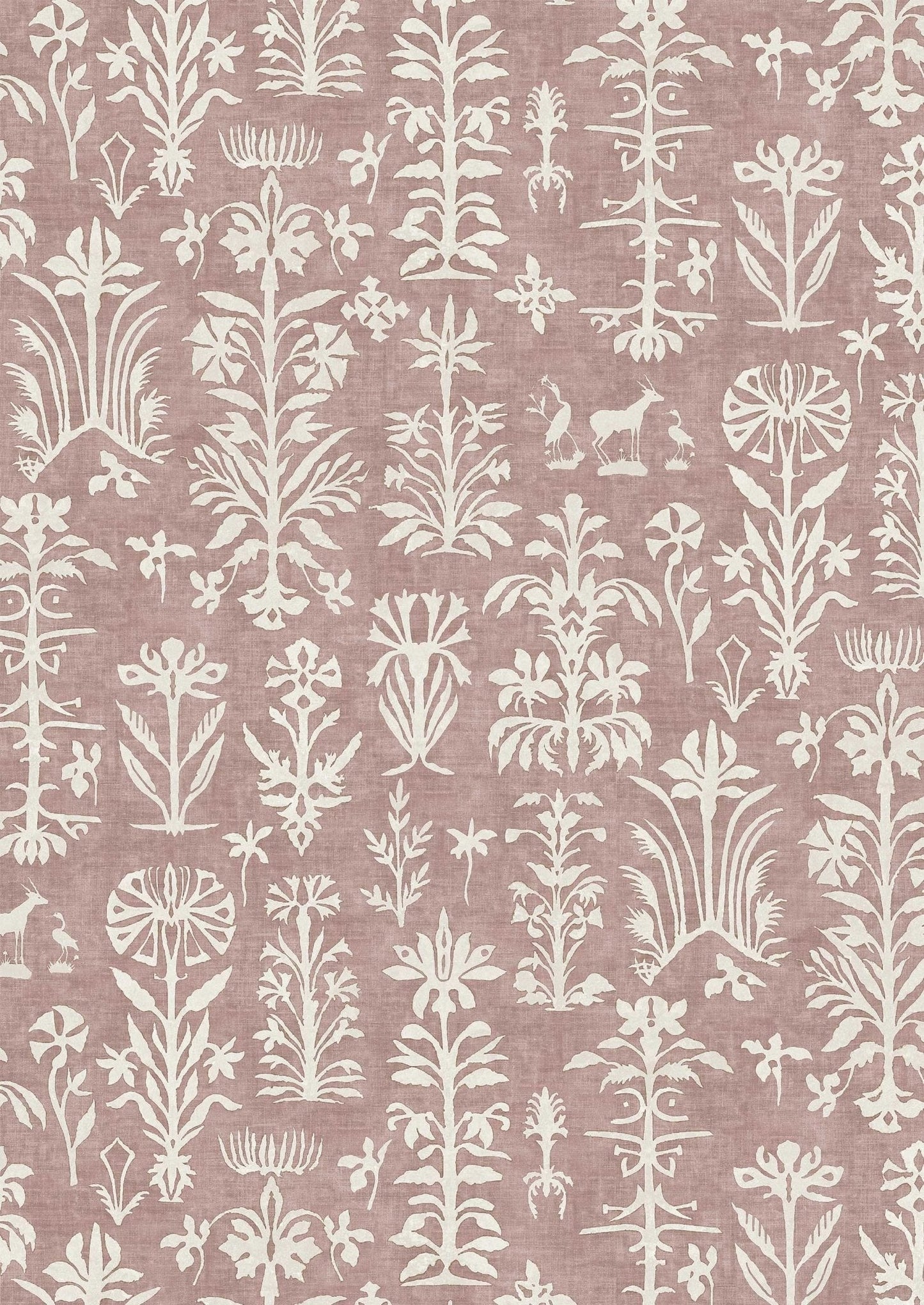 Papyrus Wallpaper - Rosewater - Lewis & Wood - Premier Wallcovering