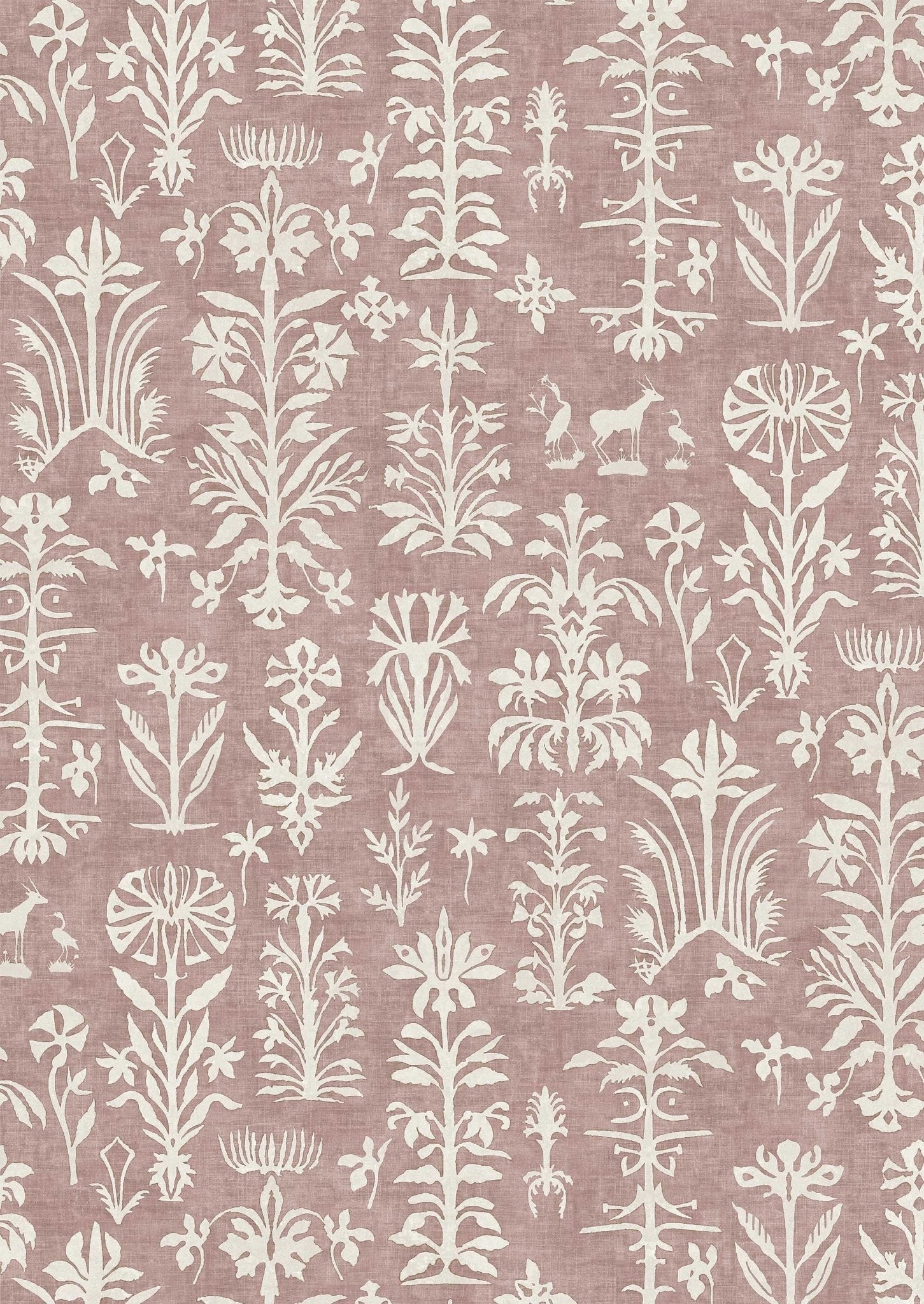 Papyrus Wallpaper - Rosewater - Lewis & Wood - Premier Wallcovering