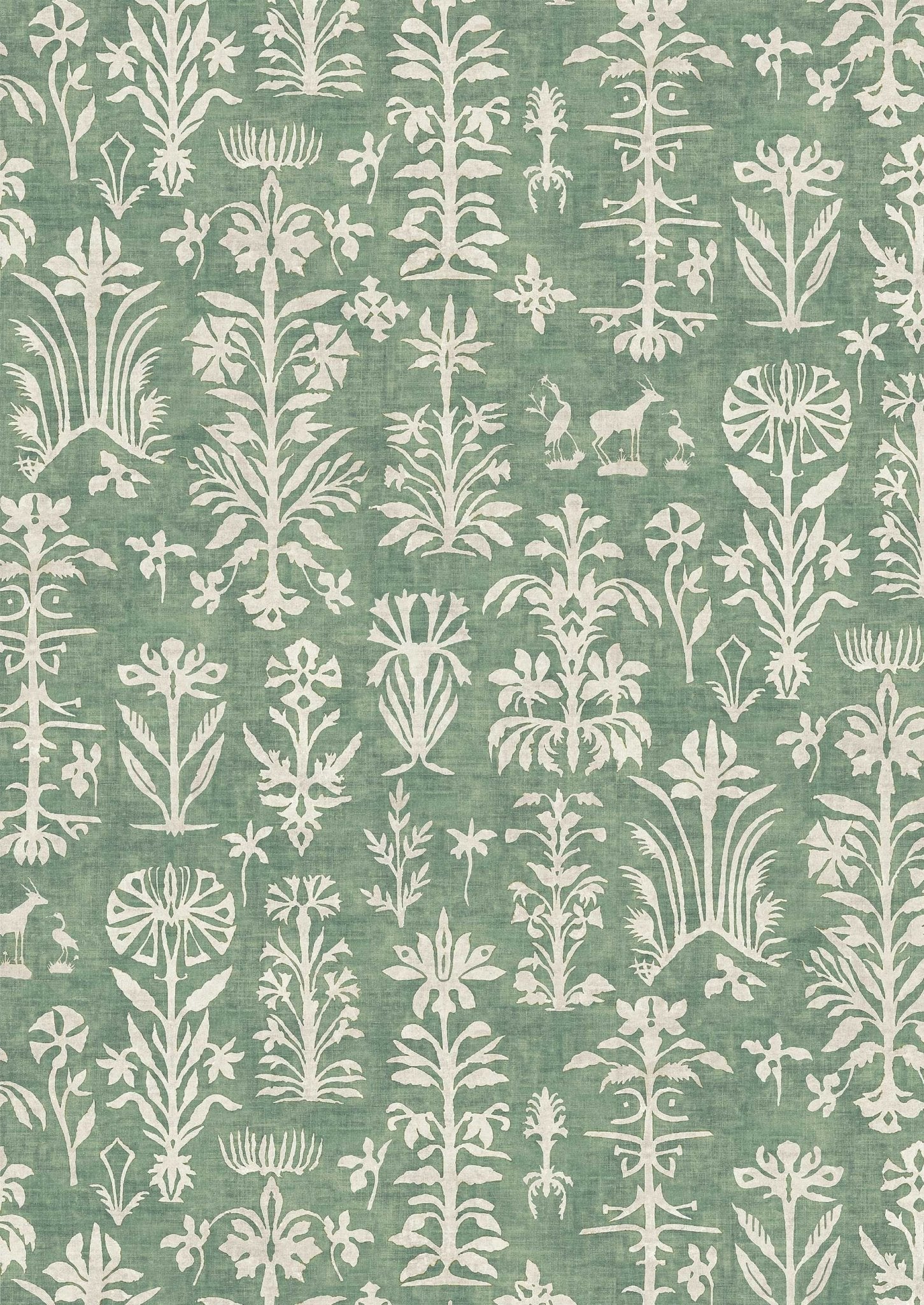 Papyrus Wallpaper - Malachite - Lewis & Wood - Premier Wallcovering