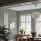 Paradise Birds Wallpaper - Sage - Boråstapeter - 1903 - Premier Wallcovering