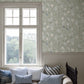 Paradise Birds Wallpaper - Sage - Boråstapeter - 1903 - Premier Wallcovering