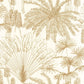 Paradisia Wallpaper - Blanc Or - Caselio - 104330233