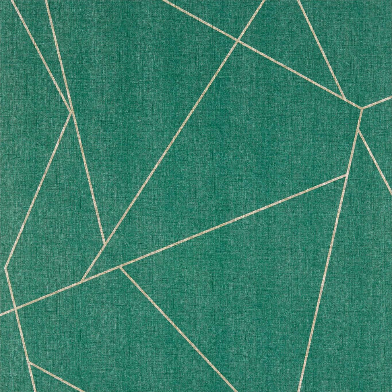 Parapet Wallpaper - Emerald - HTWW112079 - Harlequin - Premier Wallcovering