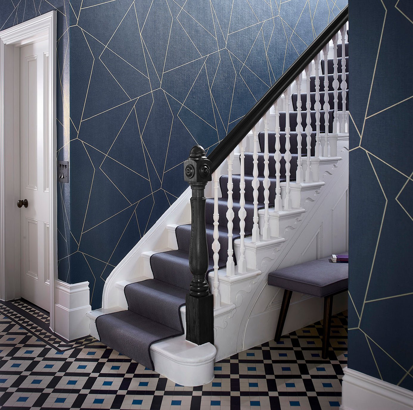 Parapet Wallpaper - Biscotte - Harlequin - HTWW112075