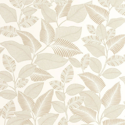 Paraty Rio Wallpaper - Beige Ficelle - Casadeco - 201801430 - Premier Wallcovering