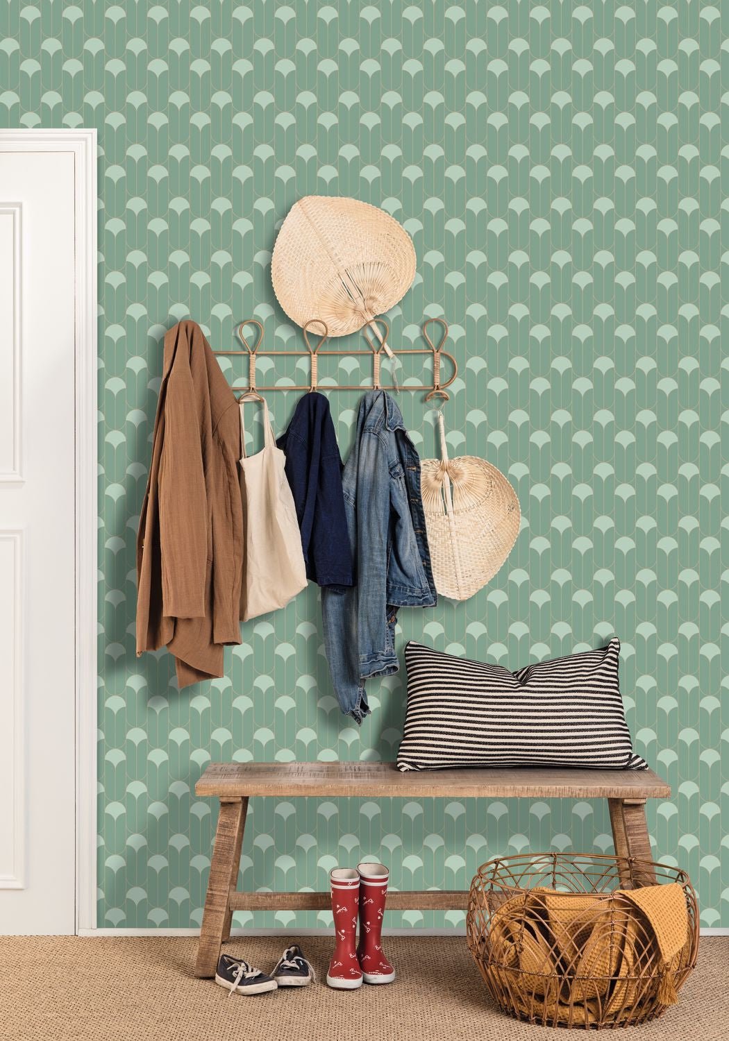 Paris Wallpaper - Vert De Gris - Caselio - 103967299