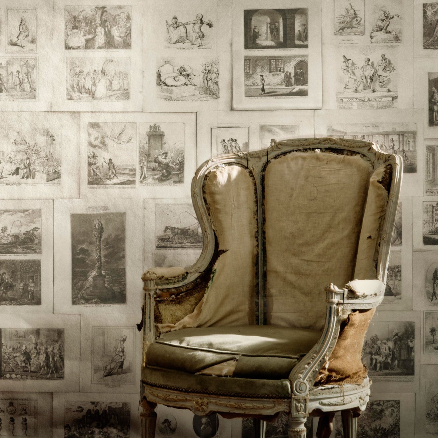 Parody Wallpaper - Black/White - Andrew Martin - SCHPAR