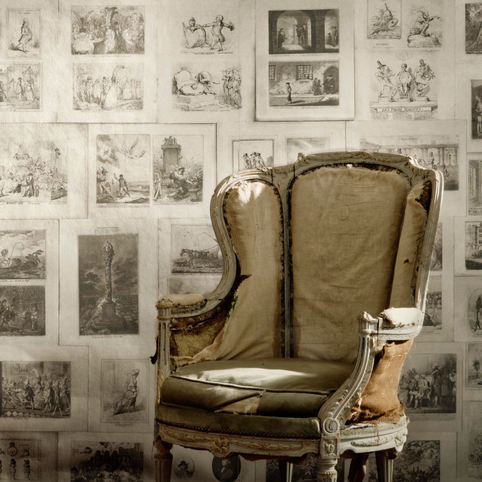 Parody Wallpaper - Black/White - Andrew Martin - SCHPAR