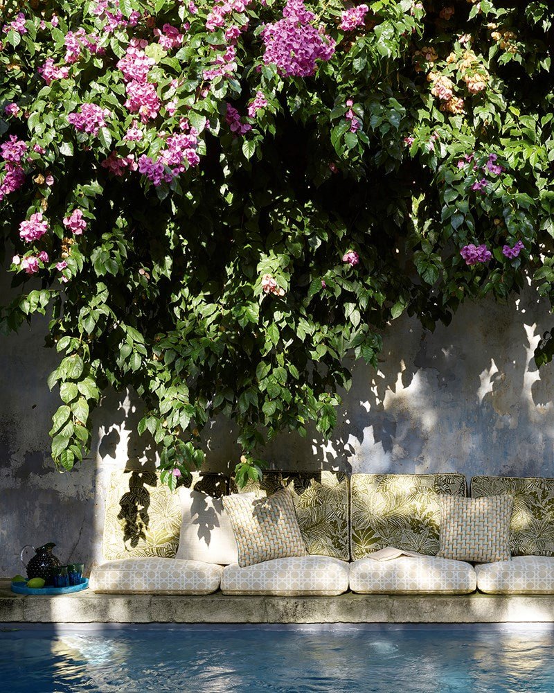 Paros Fabric - Mer - Manuel Canovas - M4159-01 - Premier Wallcovering