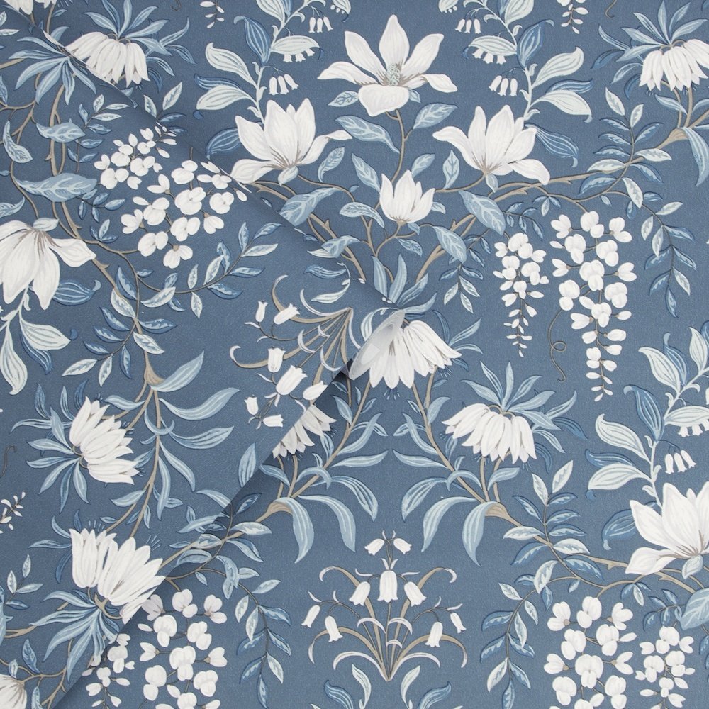 Parterre Wallpaper - Dark Seaspray - Laura Ashley - 113404 - Premier Wallcovering