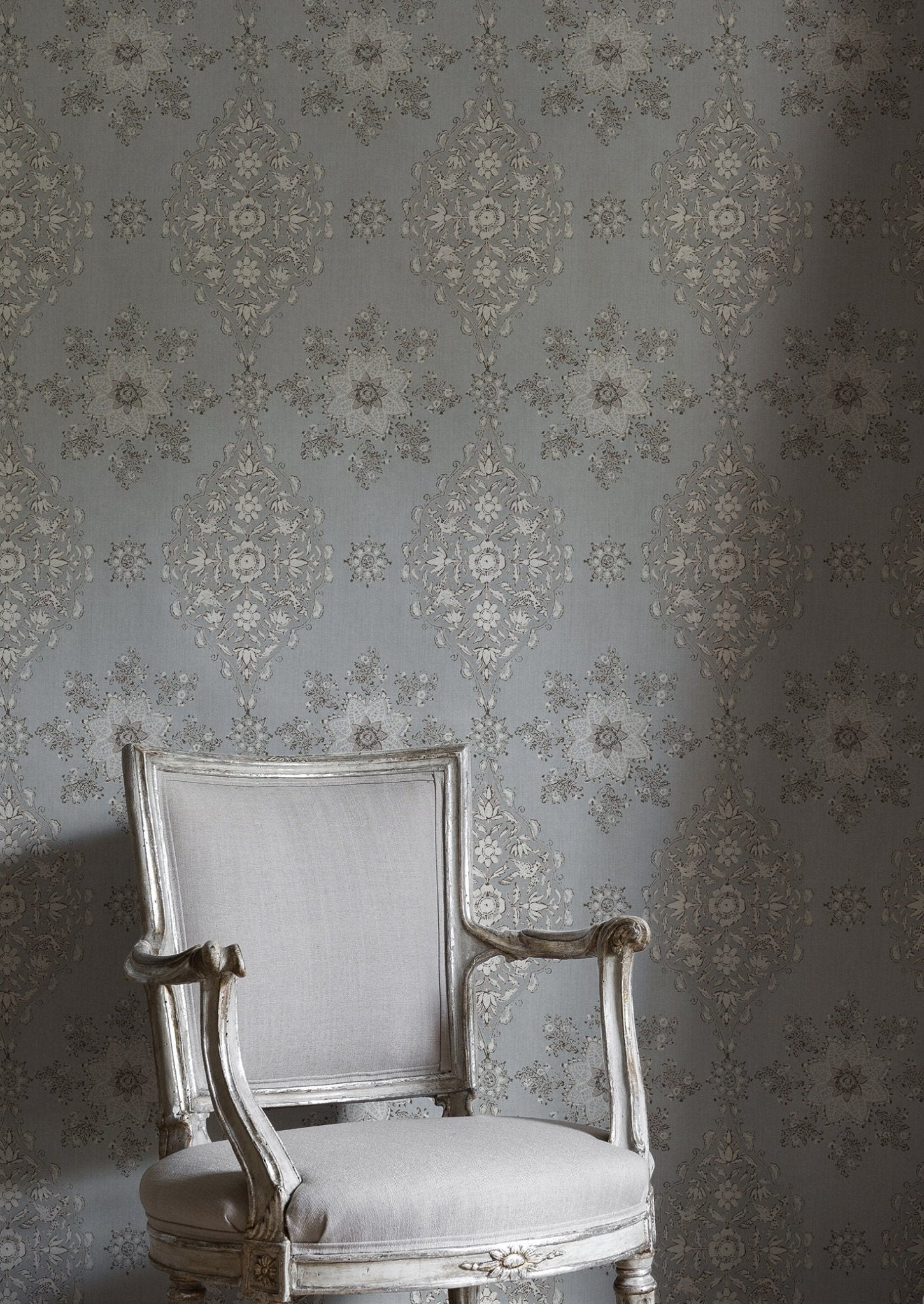 Pashmina Wallpaper - Meissen - Lewis & Wood - Premier Wallcovering