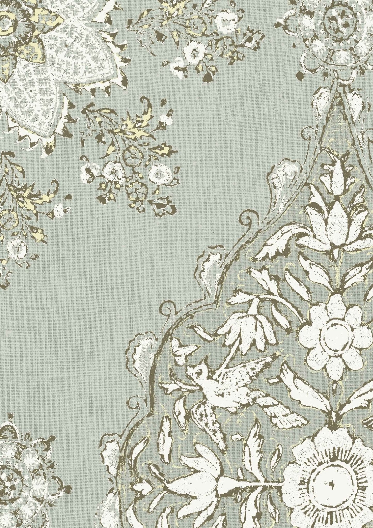 Pashmina Wallpaper - Minton - Lewis & Wood - Premier Wallcovering