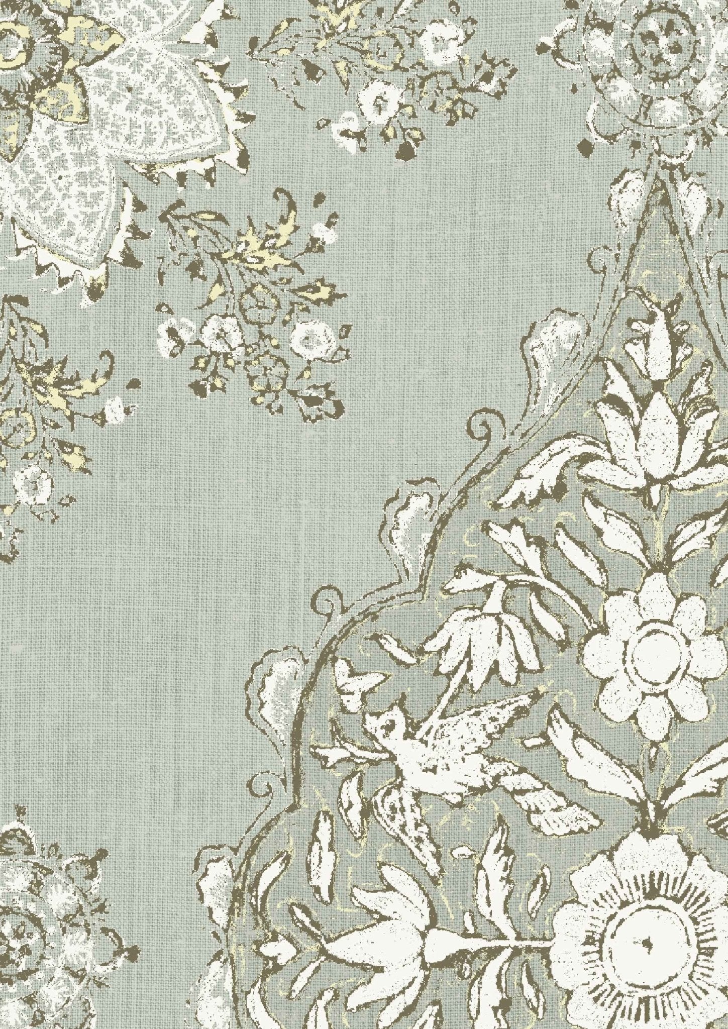 Pashmina Wallpaper - Minton - Lewis & Wood - Premier Wallcovering