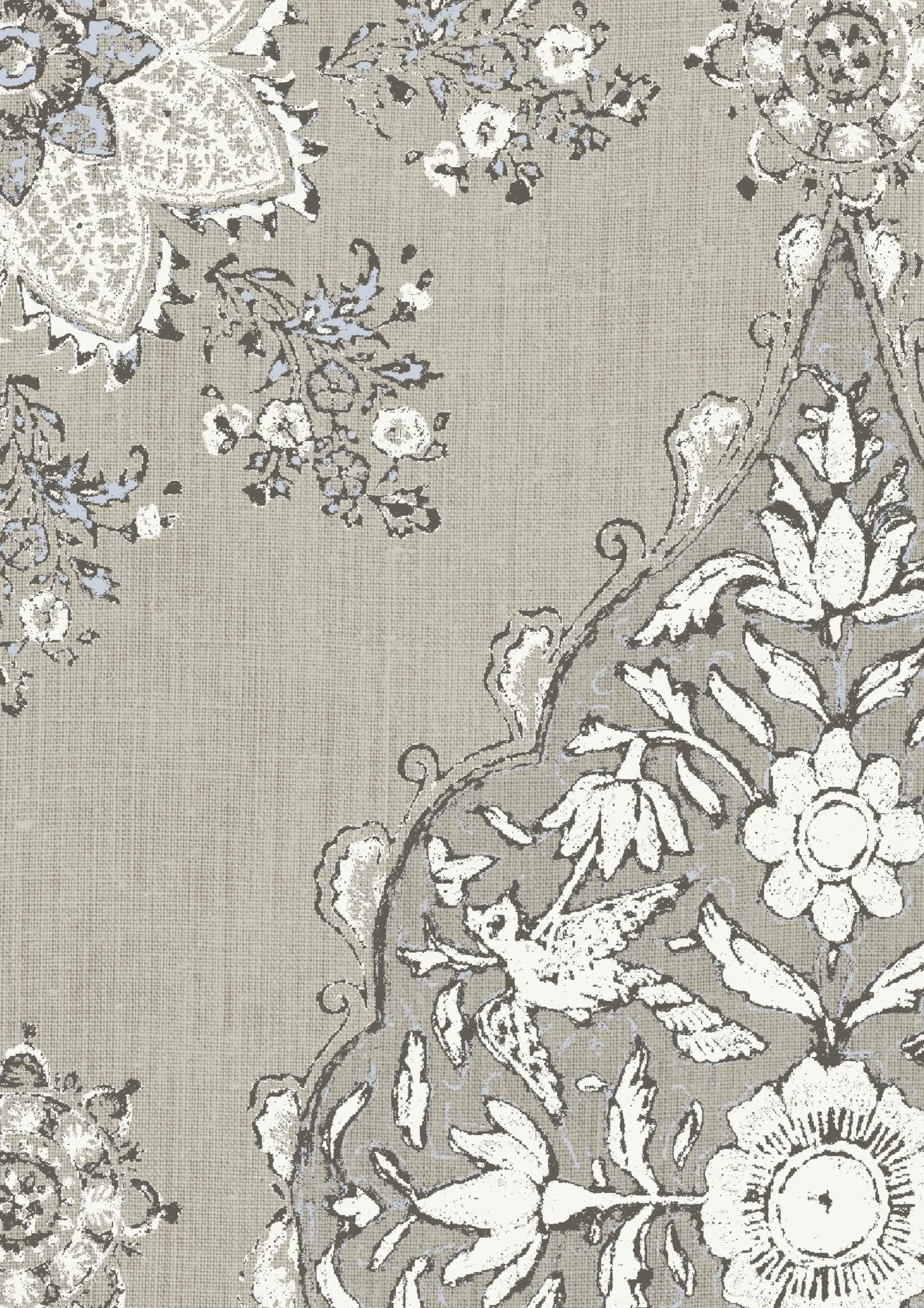 Pashmina Wallpaper - Derby - Lewis & Wood - Premier Wallcovering