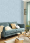Patine Uni Wallpaper - Bleu Gris - Caselio - 100226603