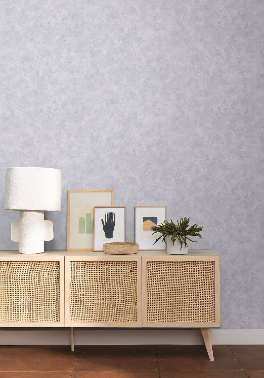 Patine Uni Wallpaper - Gris Fonce - Caselio - 100229236