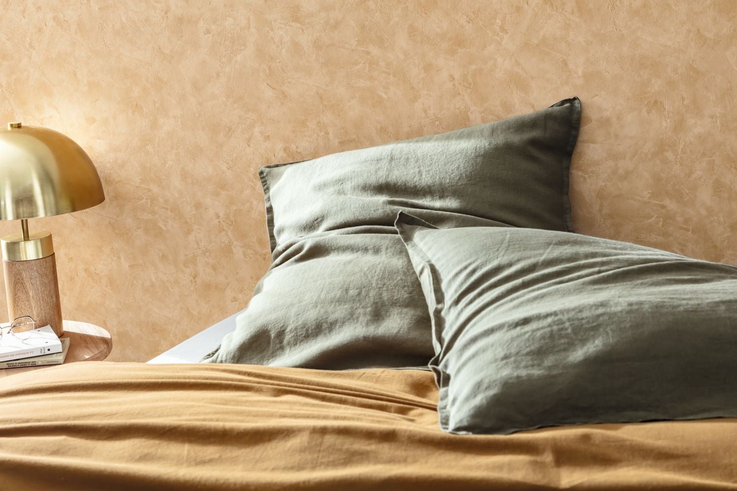 Patine Uni Wallpaper - Miel - Caselio - 100221536