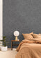 Patine Uni Wallpaper - Anthracite - Caselio - 100229781