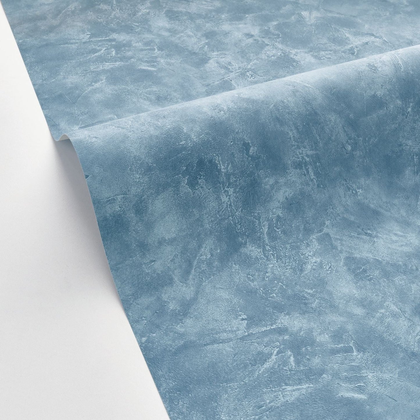 Patine Uni Wallpaper - Bleu Gris - Caselio - 100226895
