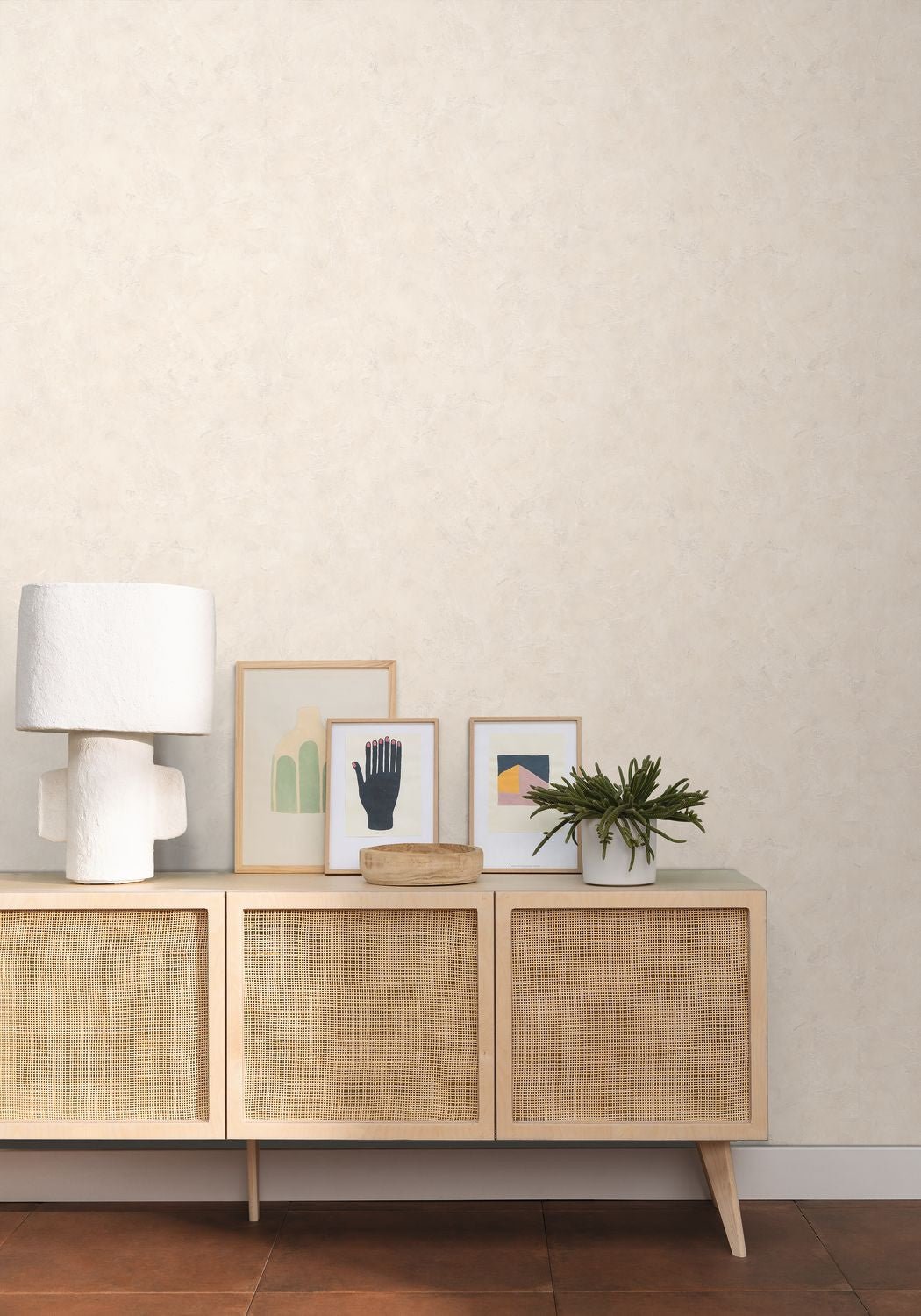 Patine Uni Wallpaper - Taupe - Caselio - 100221820