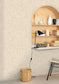 Patine Uni Wallpaper - Creme - Caselio - 100221348