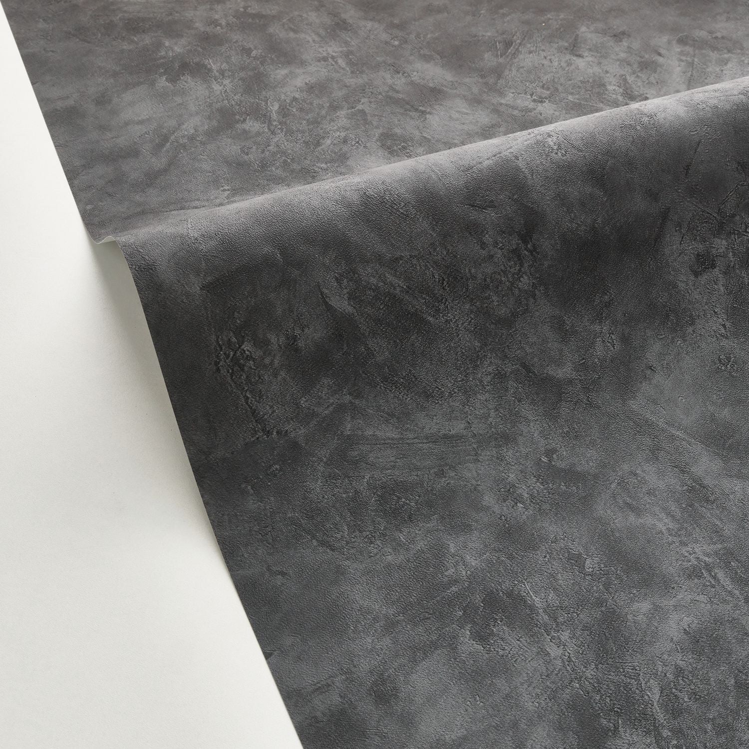 Patine Uni Wallpaper - Noir - Caselio - 100229973