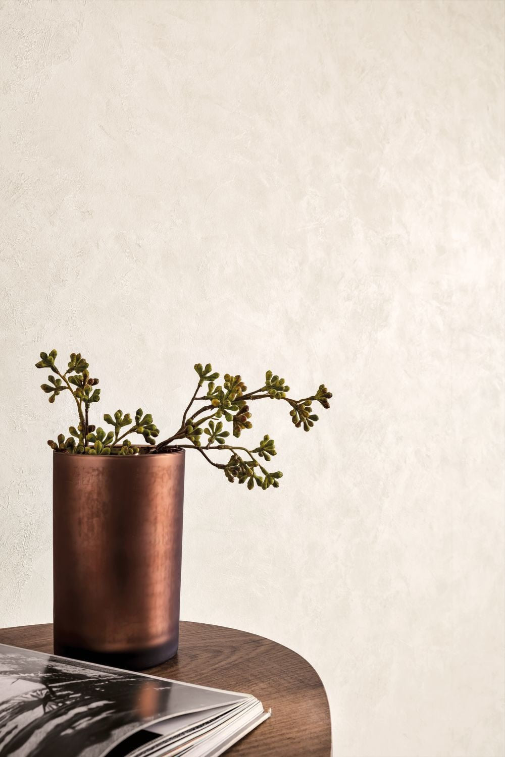 Patine Uni Wallpaper - Beige - Caselio - 100221139