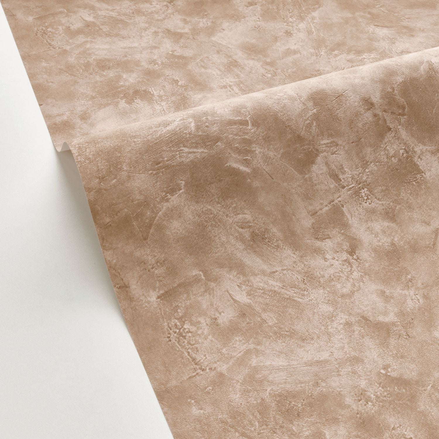 Patine Uni Wallpaper - Cafe Au Lait - Caselio - 100222284