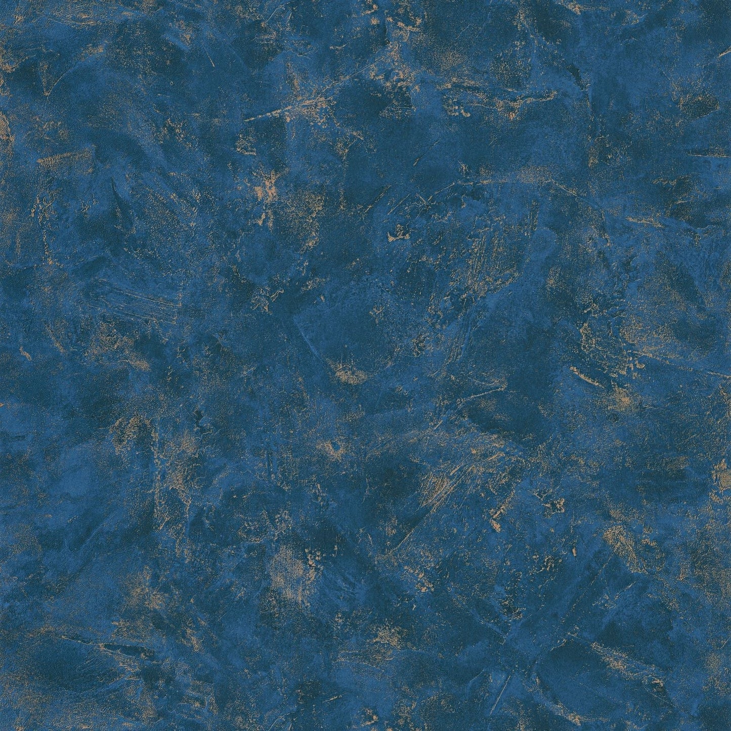 Patine Uni Wallpaper - Bleu Nuit - Caselio - 100226520