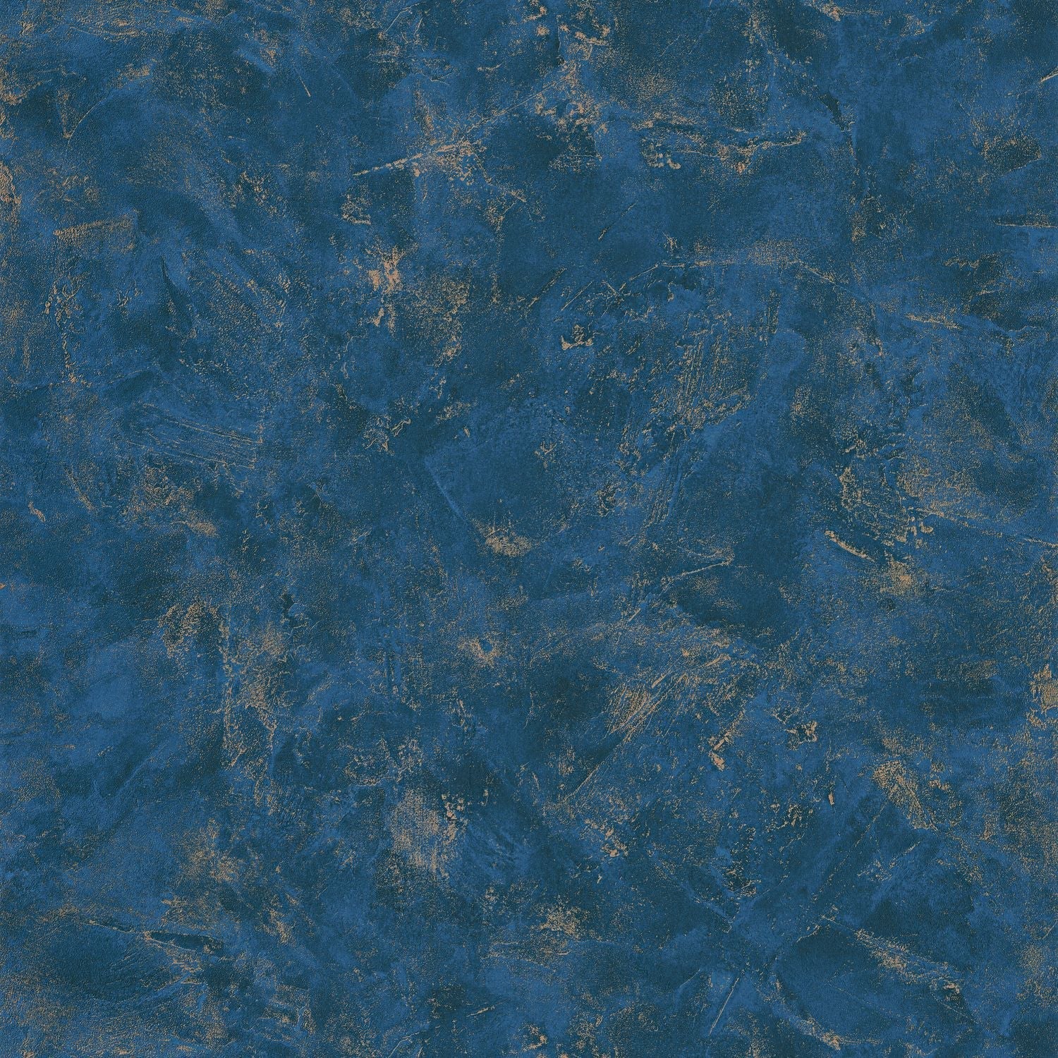 Patine Uni Wallpaper - Bleu Nuit - Caselio - 100226520