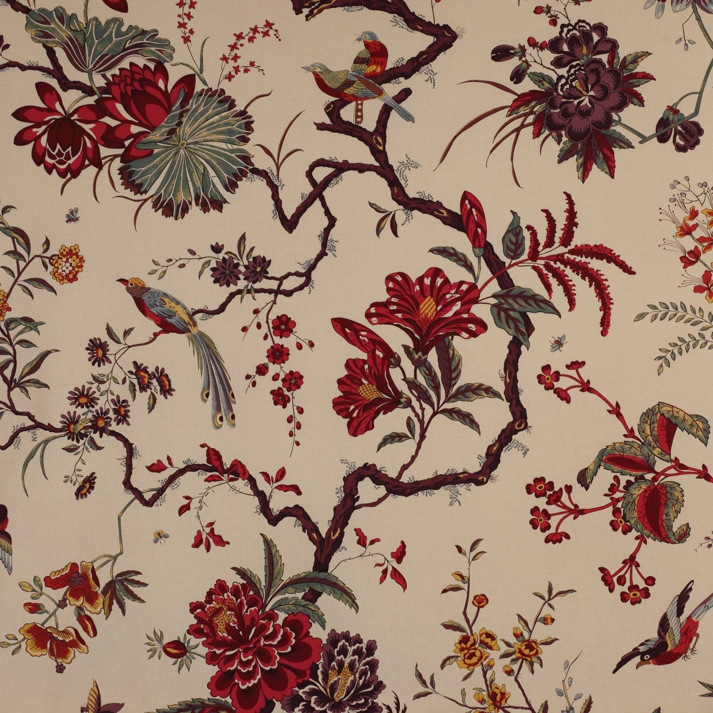 Pavillon de Bidaine Fabric - Original - Manuel Canovas - 01286/01 - Premier Wallcovering