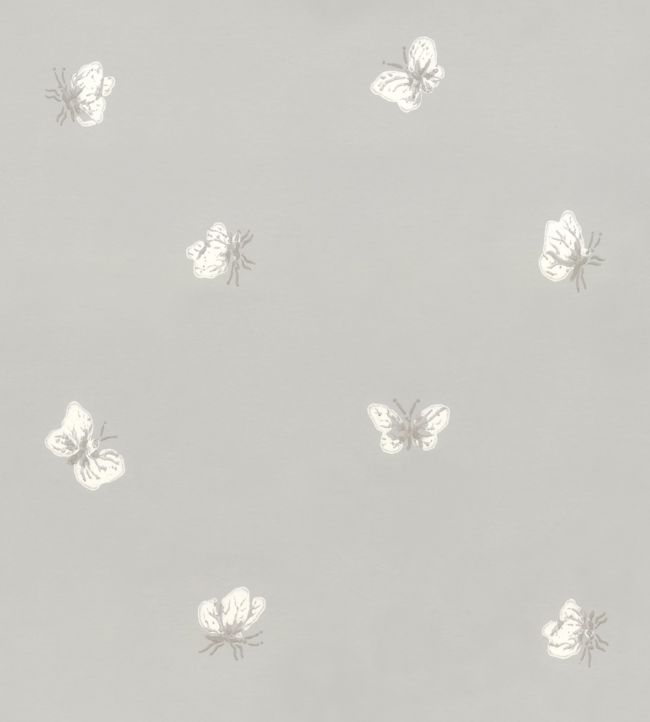 Peaseblossom Wallpaper - White on Stone - 103/10034 - Cole & Son - Premier Wallcovering