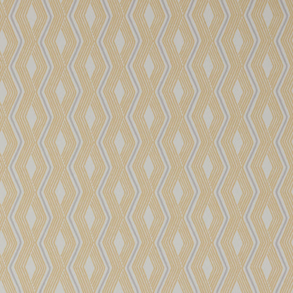 Pemba Wallpaper - Yellow/Grey - J177W - 01 - Jane Churchill