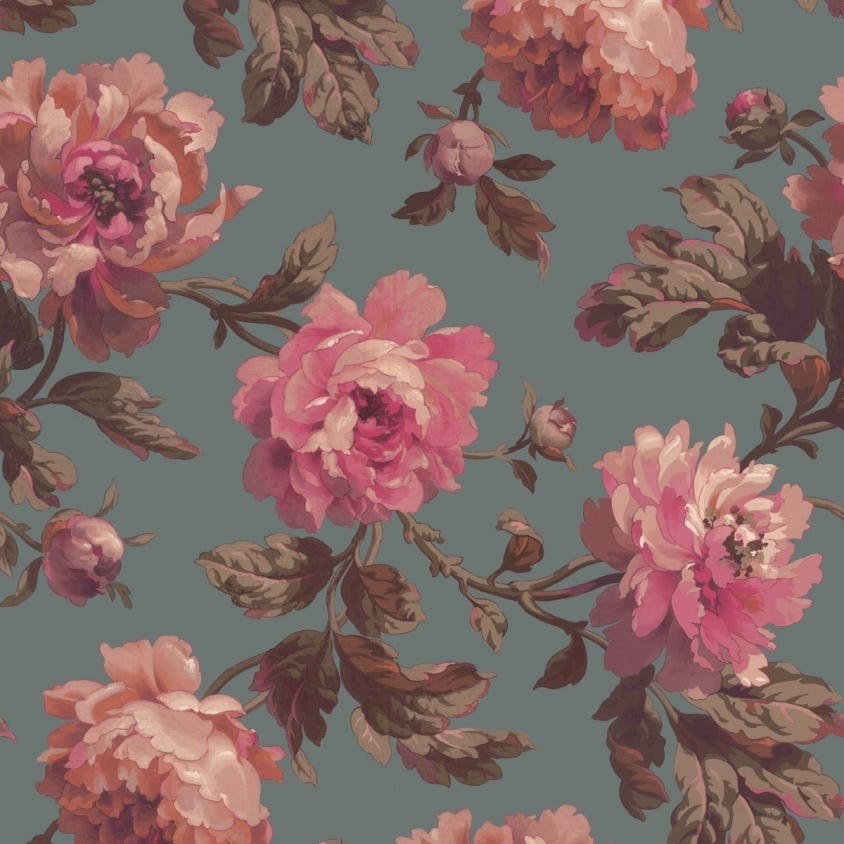 Peoneden Wallpaper - Chinois Green - House of Hackney - 1-WA-PEO-DI-CHI-XXX