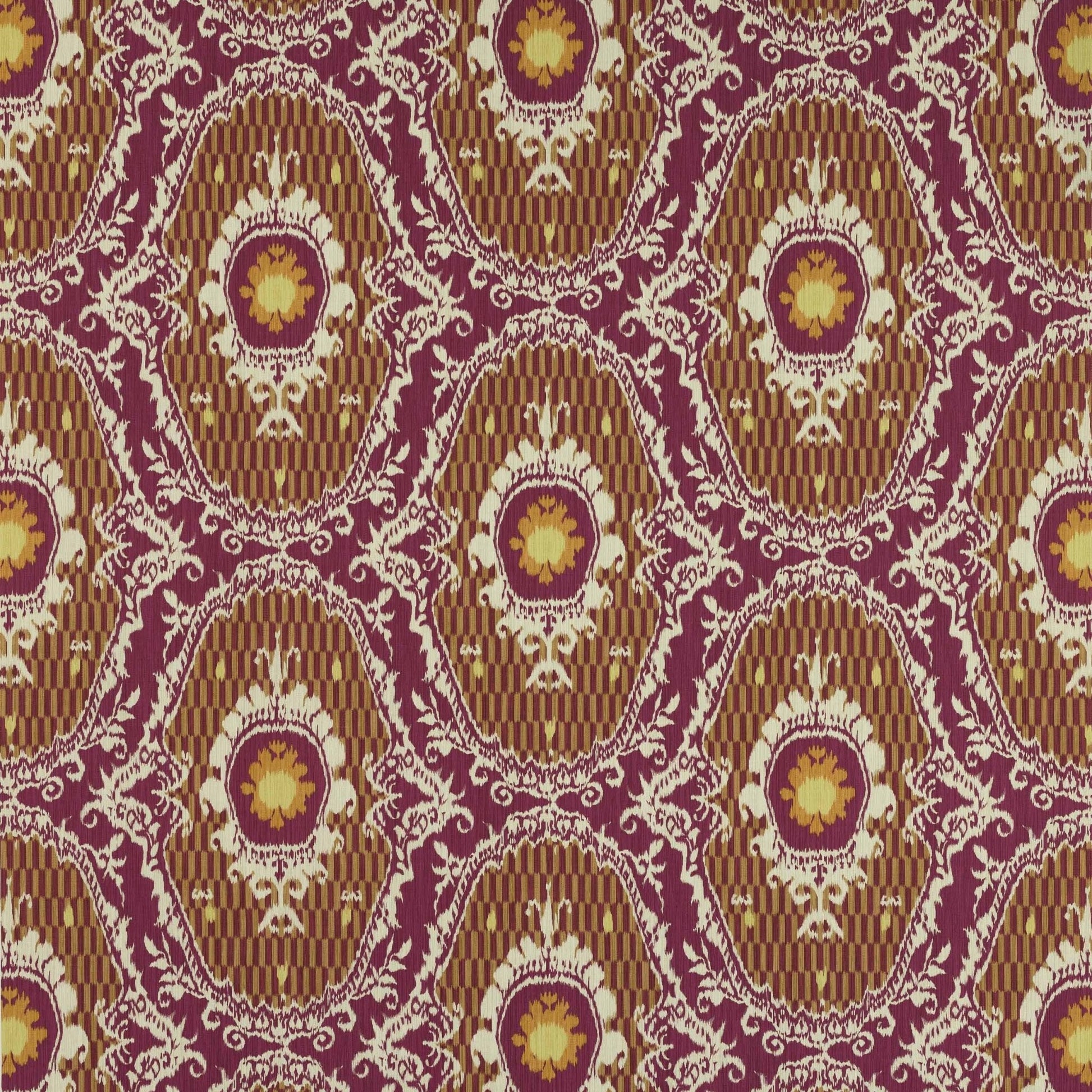 Persane Fabric - Fuchsia - Manuel Canovas - M4142-02 - Premier Wallcovering