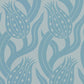 Persian Tulip Wallpaper - Blue Stone - ZHIW312997 - Zoffany