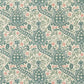 Persian Tulip Wallpaper - Teal - Morris & Co - 217599 - Premier Wallcovering