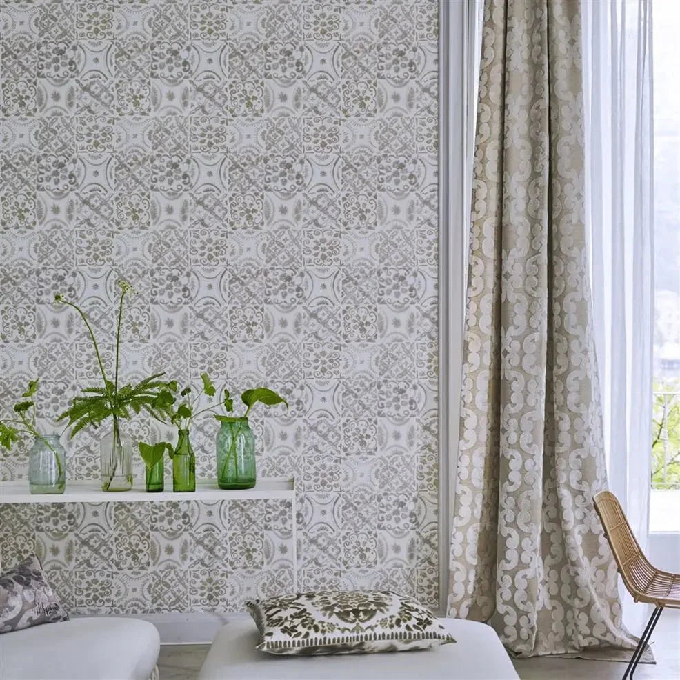 Pesaro Wallpaper - Graphite - PDG1021/02 - Designers Guild