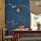 Peter Pan Wallpaper - Evening Blue - DDIW217293 - Sanderson