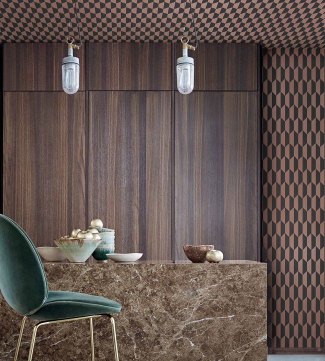 Petite Tile Wallpaper - Powder Blue - 112/5018 - Cole & Son - Premier Wallcovering