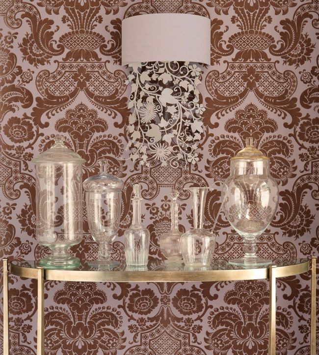 Petrouchka Wallpaper - Mink - 108/3015 - Cole & Son - Premier Wallcovering