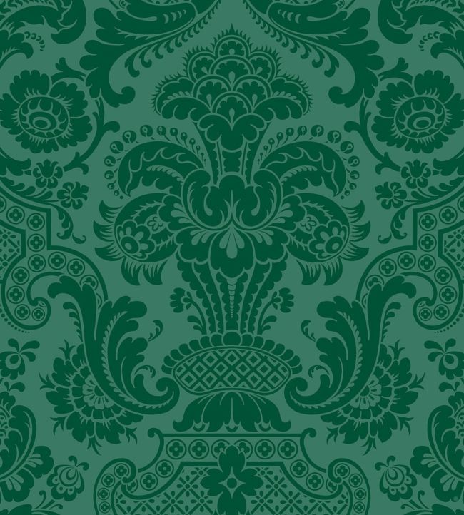 Petrouchka Wallpaper - Emerald - 108/3012 - Cole & Son - Premier Wallcovering