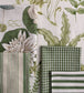 pf50507.5.0 - Purbeck Stripe Fabric - Green - Baker Lifestyle