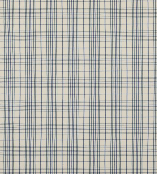 pf50508.1.0 - Purbeck Check Fabric - Blue - Baker Lifestyle
